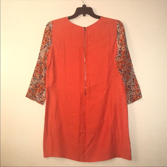 Club Mónaco,orange tunic dress.size 8. - Picture 3 of 6